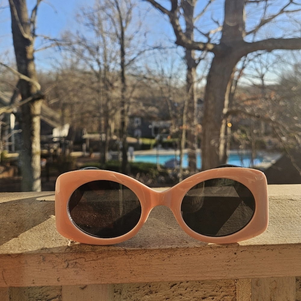 Retro Colorblock Sunglasses
